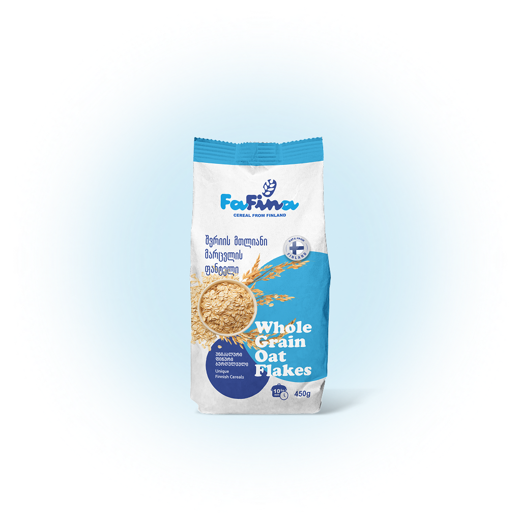 მთლიან  მარცვლოვანი შვრიის ფანტელი